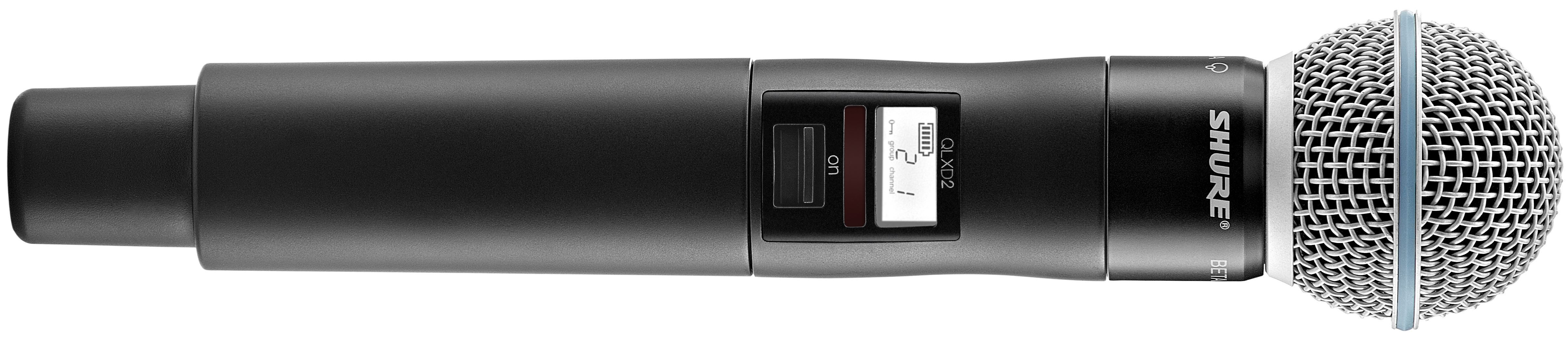 Shure QLX-D2/B58 K51: 606 - 670MHz