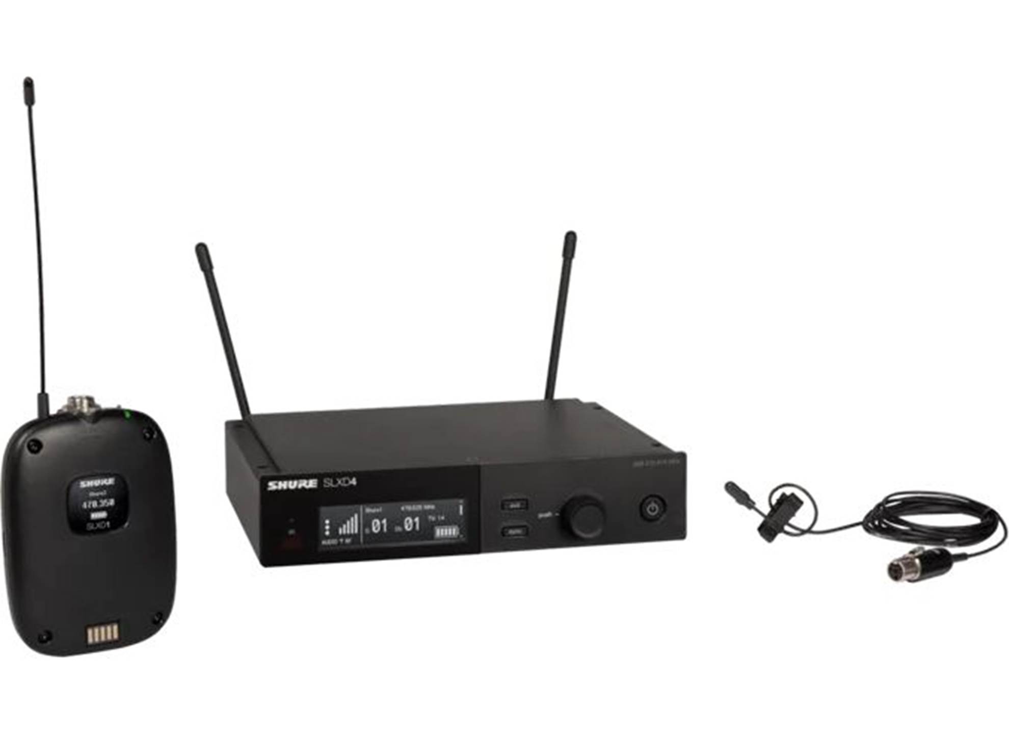 Shure SLX-D Bodypack System DL4B/O Microphone - 518-562MHz