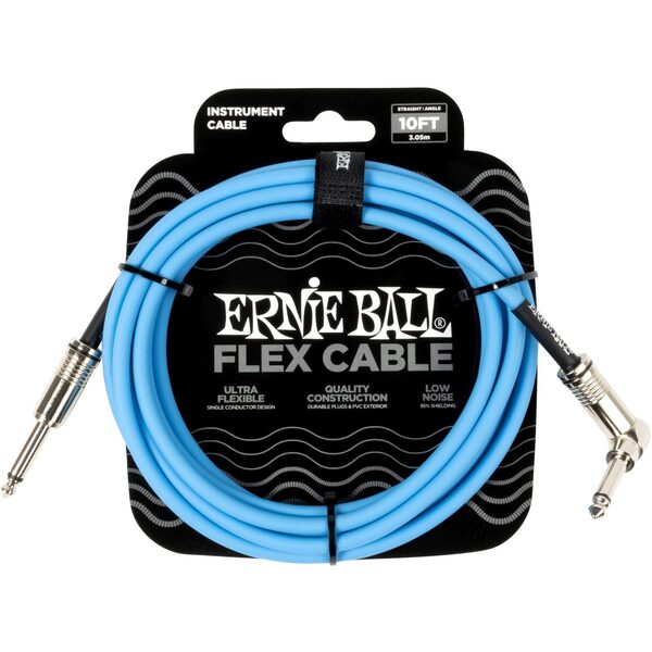 Ernie-Ball Eb-6464 10FT FLEX ST/A BLUE 3M