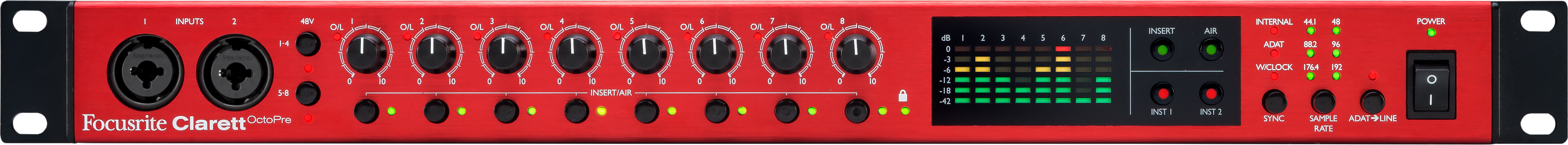Focusrite RFO CLARETT-OCTOPRE