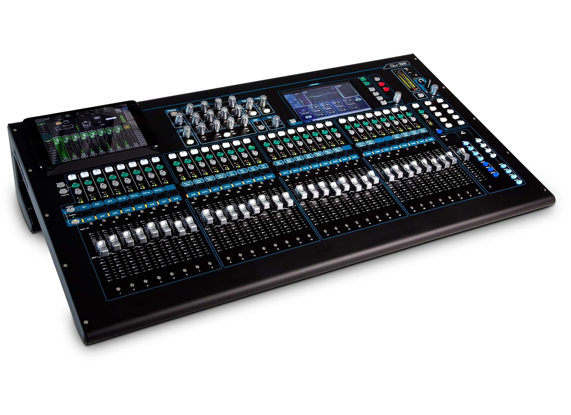 Allen-Heath Digital Mixer: 32 Mic/Line- 3st-4FX-20 MIX-2Matrix