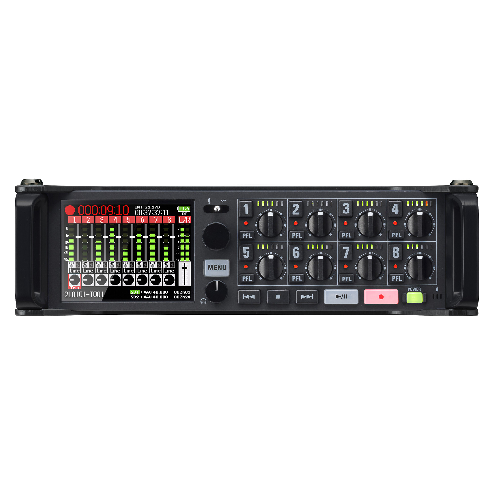 Zoom F8n PRO MultiTr-Field Recorder