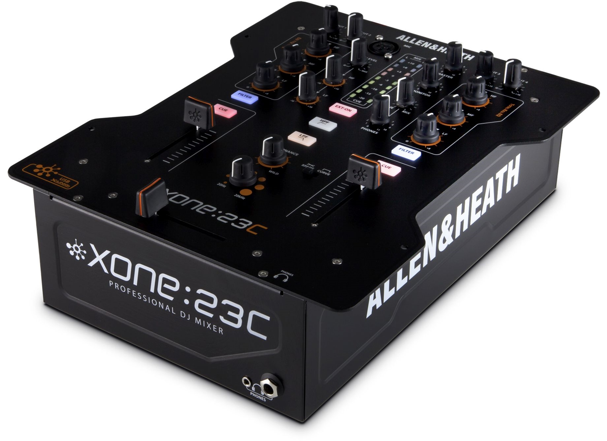 Allen-Heath XONE:23C 2 into 2 Club & DJ mixer med ljudkort