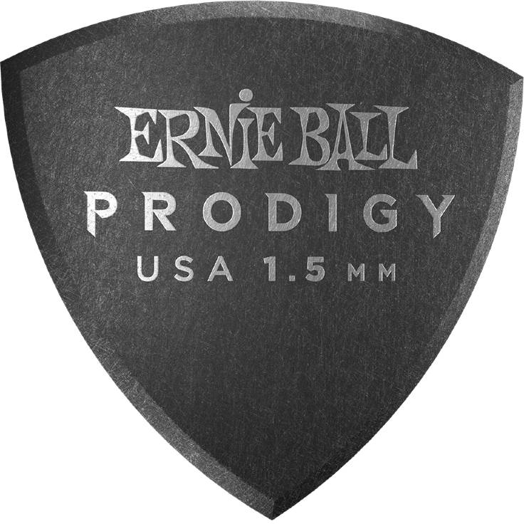 Ernie-Ball EB-9332 L.SHEILD 1.5MM BK 6PK