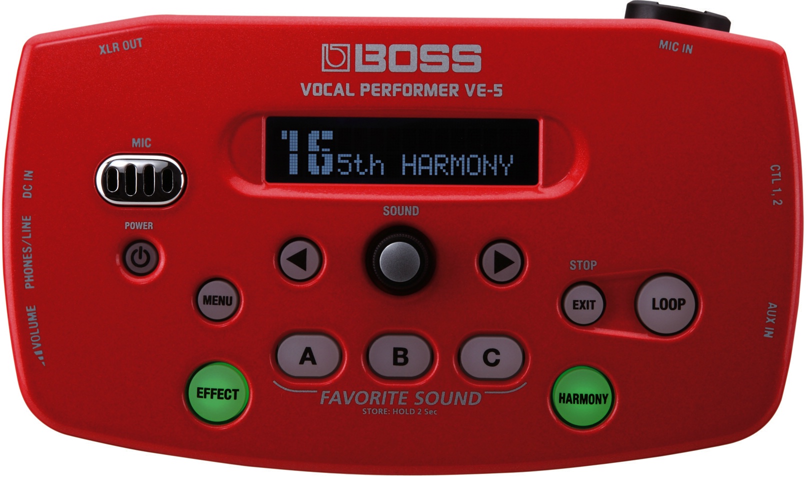 Boss VE-5 Red