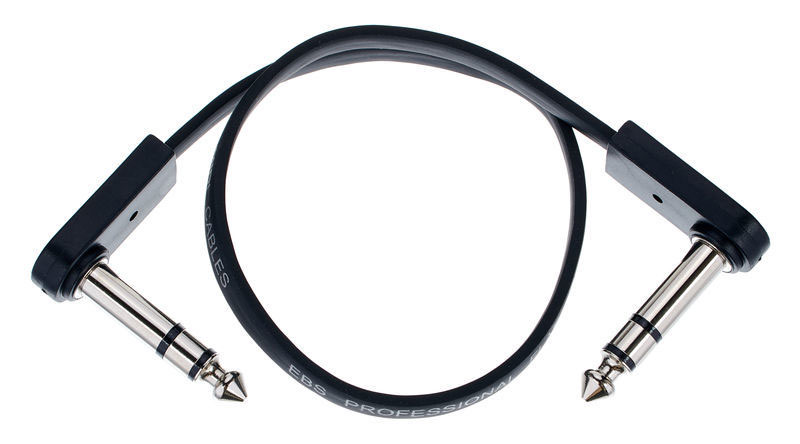 Ebs PCF-DLS28, Flat Patch Cable TRS (Stereo) 28 cm