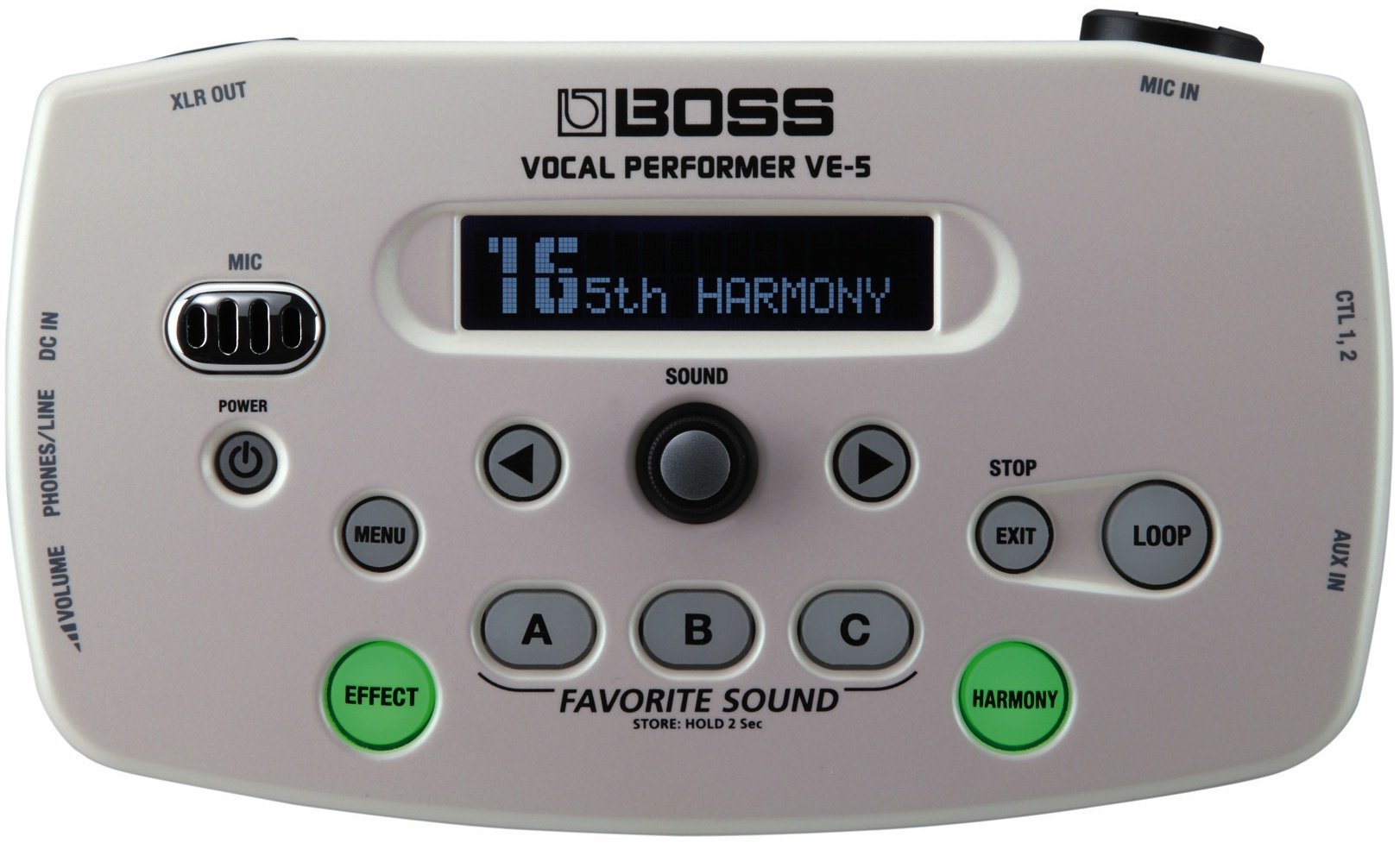 Boss VE-5 White