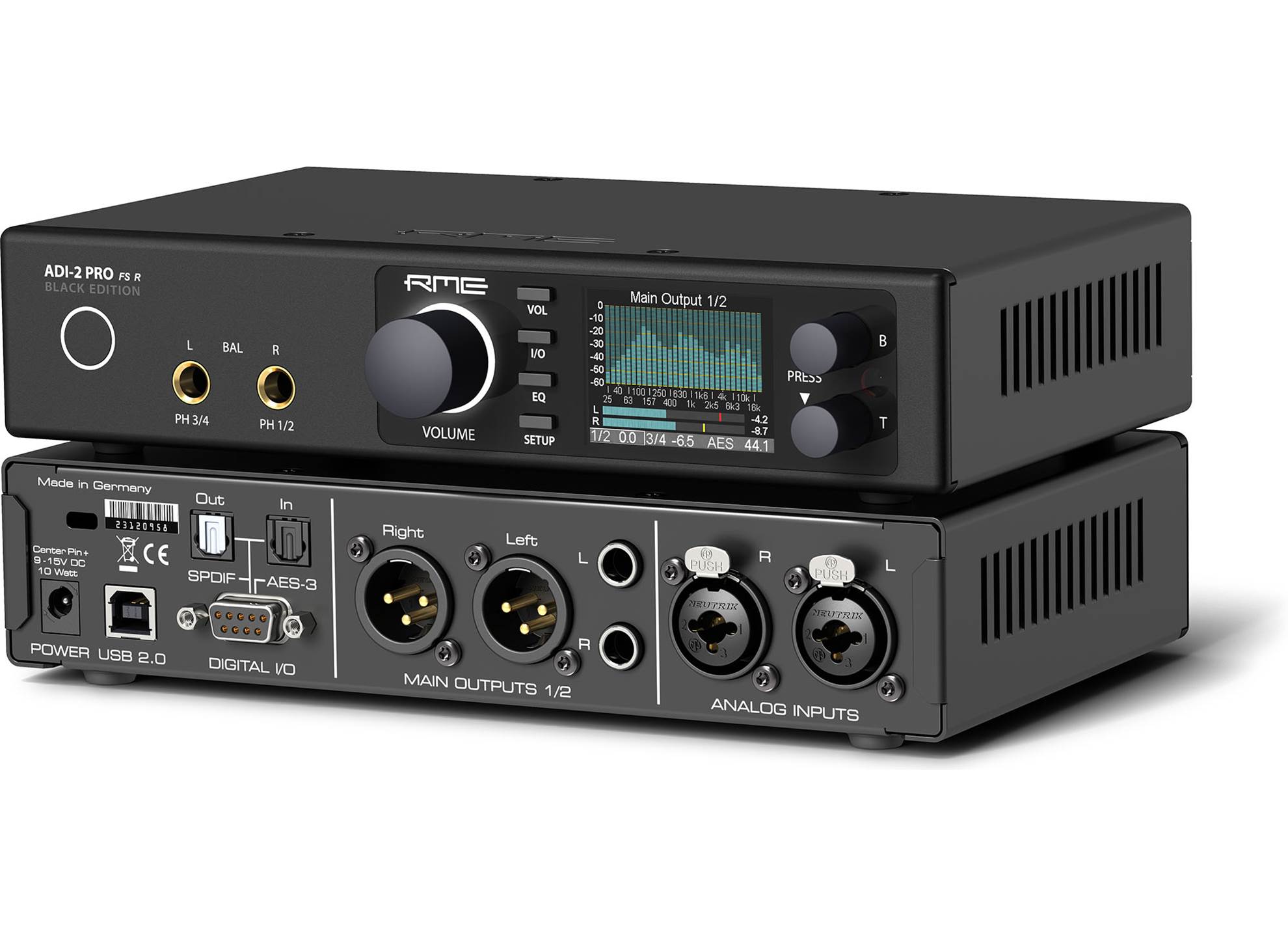 Rme AD-DA and Headphone amp, 768kHz