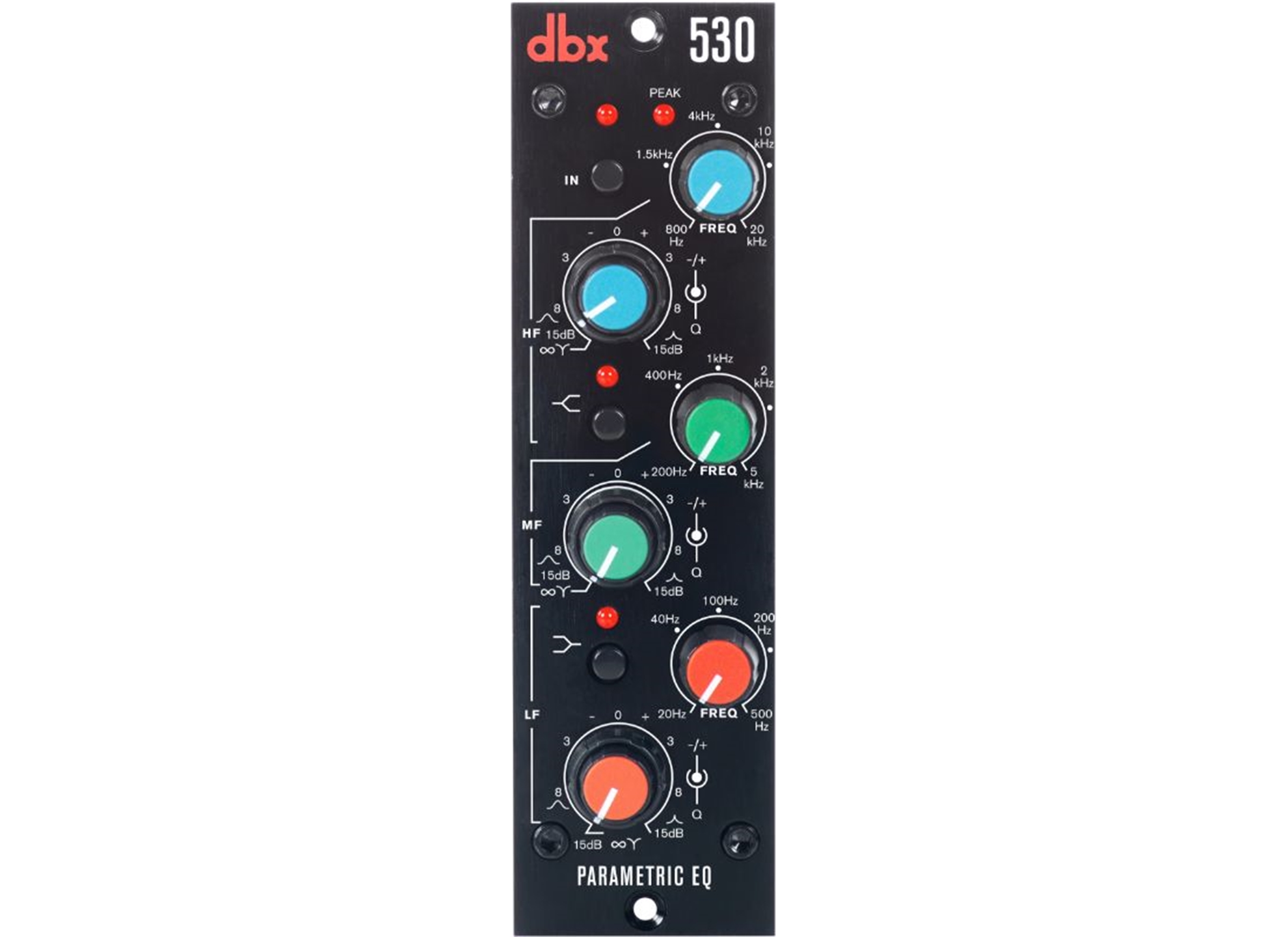 Dbx 530 3-bands parametrisk EQ