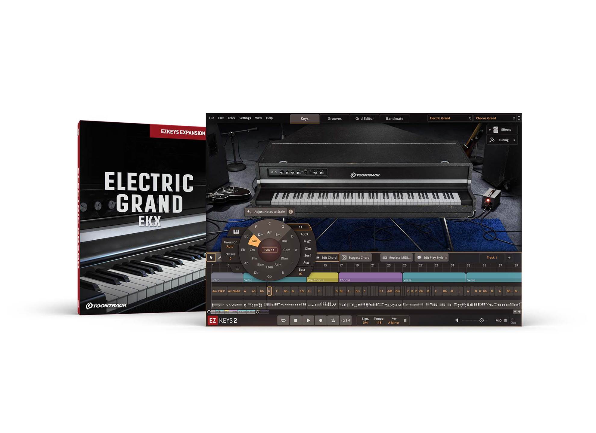 Toontrack Electric Grand EKX