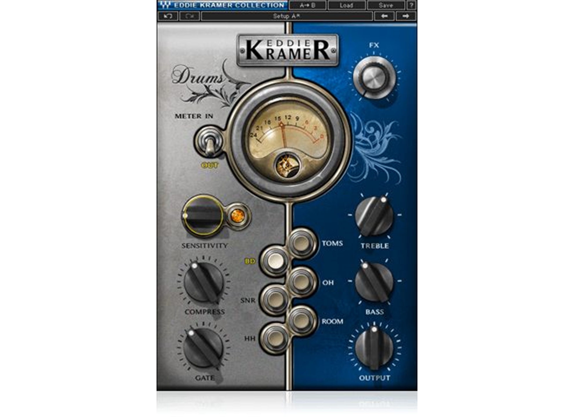 Waves Audio Eddie Kramer Drum Channel