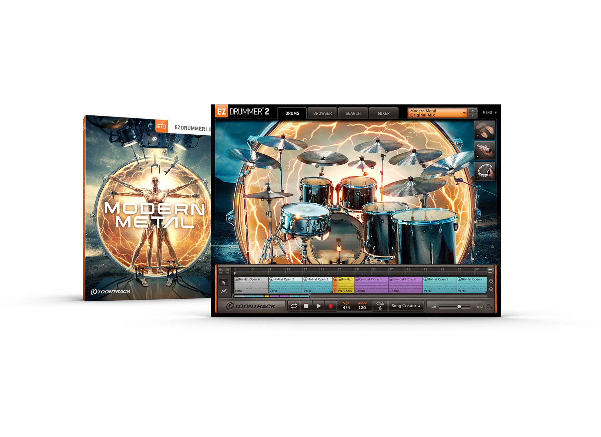 Toontrack Modern Metal EZX