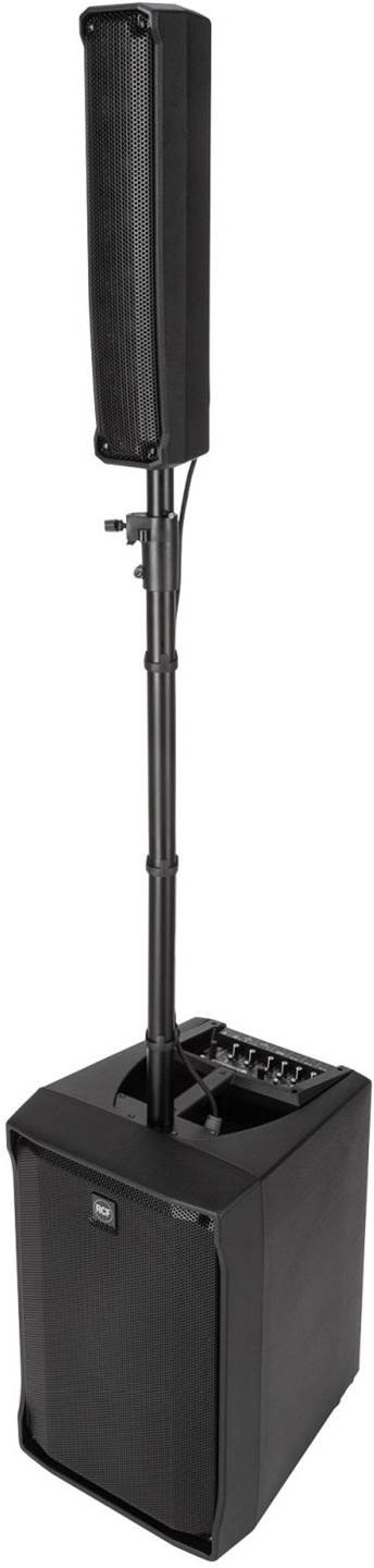 Rcf EVOX JMIX8 with digital mixer,8x2" drivers 12" sub in black Högtalare